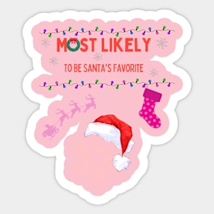 Most Likely To Be... Sticker